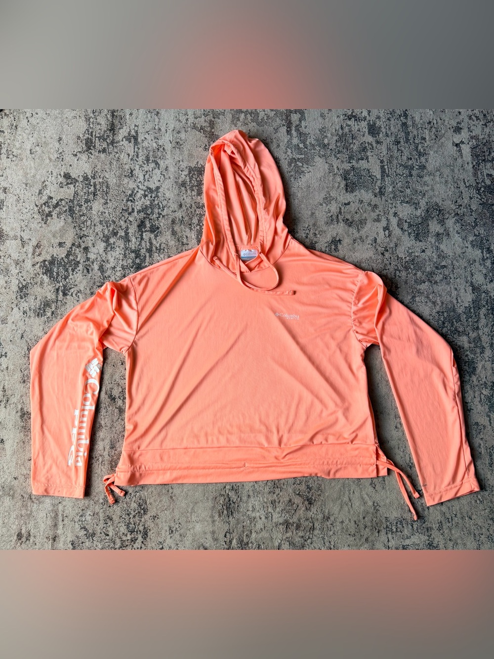 Columbia PFG Coral Hooded Fishing Sun Shirt